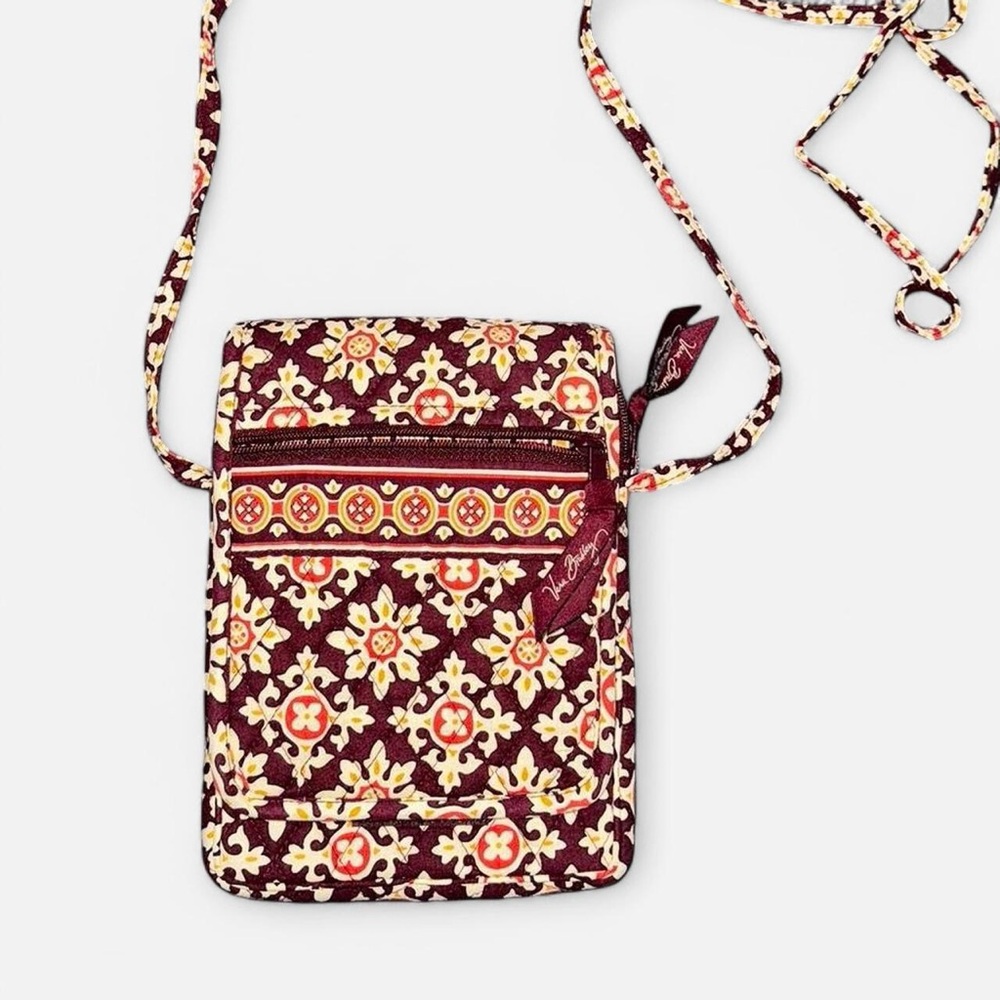 Vera Bradley Medallion Print Mini Hipster Crossbody Purse - Picture 2 of 8